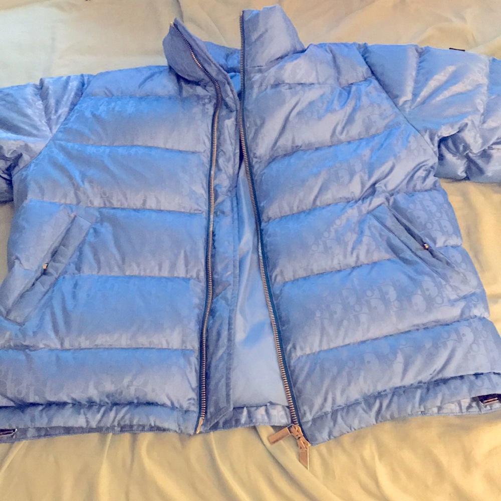 COPY - BABY BLUE CHRISTIAN DIOR BUBBLE COAT!!!